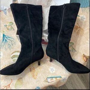 Amelia Grace Elegant Black Women's Boots NWOT